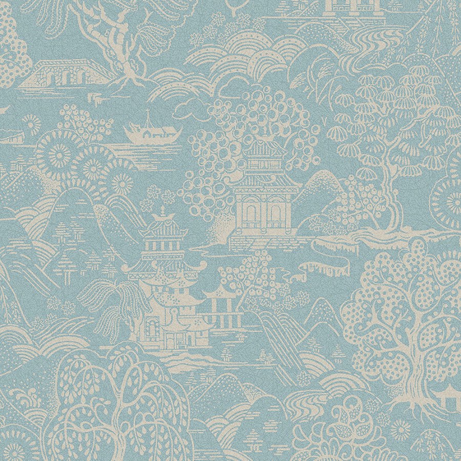 Tapety Yara - Tapety dle materiálu - Vliesové tapety - Luxusní vliesová tapeta s japonskou krajinou 105933 Reverie, Graham&Brown Luxusní vliesová tapeta s japonskou krajinou 105933 Reverie, Graham&Brown - Vliesové tapety