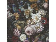 Luxusní vliesová tapeta na zeď květiny, ptáci 106443 Reverie, Graham&Brown