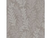 Tapety Yara Zambaiti Parati - Hnědá vliesová tapeta na zeď, Listy, Z66815, Satin Flowers, Zambaiti Parati Hnědá vliesová tapeta na zeď, Listy, Z66815, Satin Flowers, Zambaiti Parati