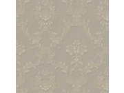 Béžová vliesová zámecká tapeta na zeď, Z66837, Satin Flowers, Zambaiti Parati