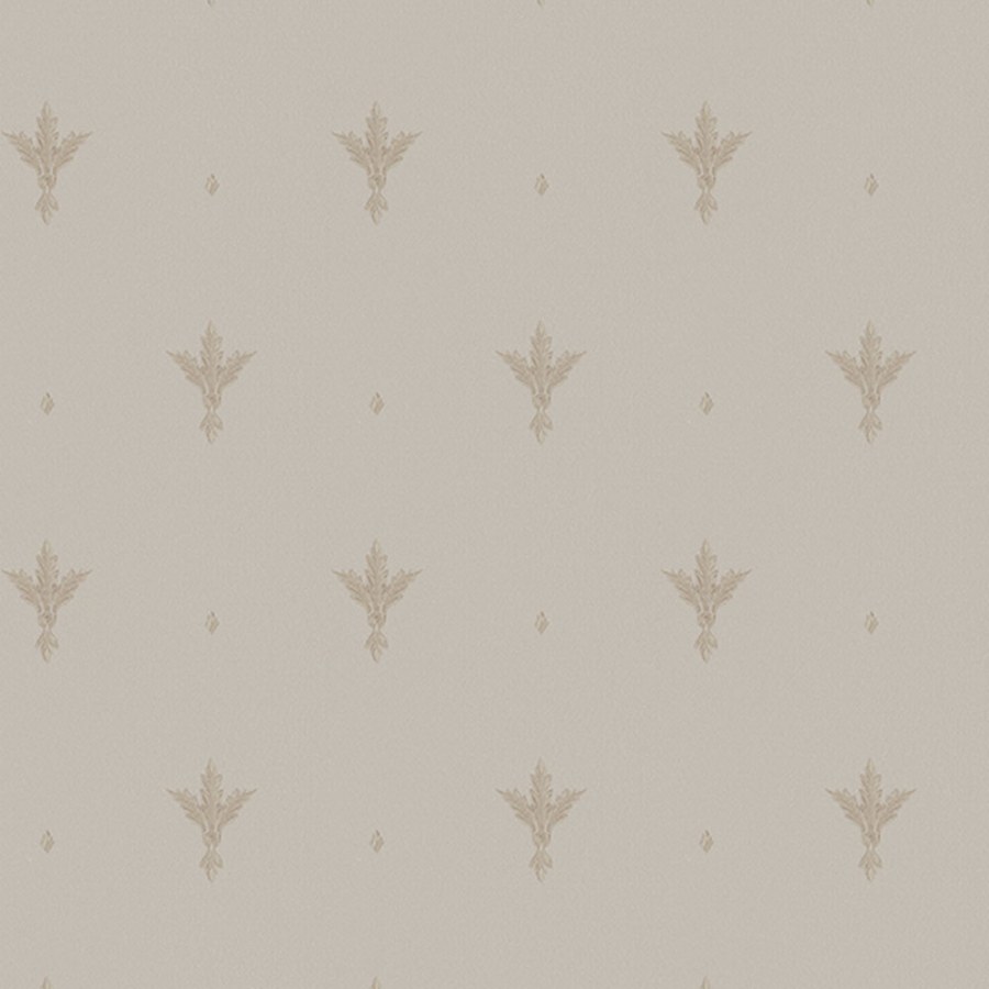 Béžová vliesová zámecká tapeta na zeď, Z66849, Satin Flowers, Zambaiti Parati - Vliesové tapety