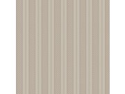 Béžová vliesová tapeta pruhy, Z66850, Satin Flowers, Zambaiti Parati