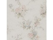 Tapety Yara Tapety dle materiálu Vliesové tapety - Béžová vliesová tapeta na zeď květiny, Z66857, Satin Flowers, Zambaiti Parati Béžová vliesová tapeta na zeď květiny, Z66857, Satin Flowers, Zambaiti Parati