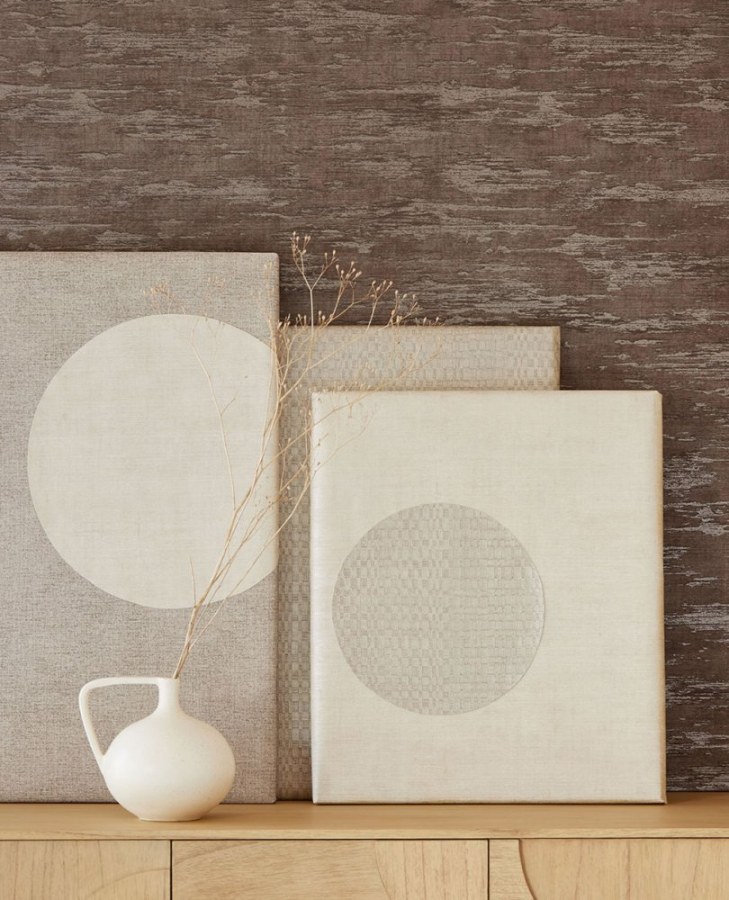 Luxusní žíhaná vliesová tapeta 313541 Canvas Eijffinger - Vliesové tapety