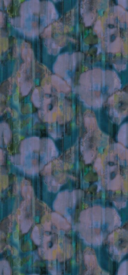 Luxusní květinová vliesová obrazová tapeta 313570 Canvas Eijffinger - Vliesové tapety