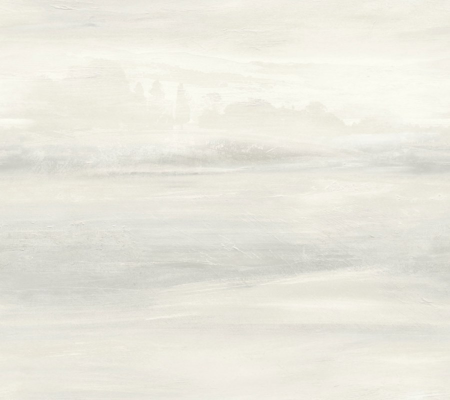 Šedo-krémová vliesová tapeta na zeď, krajina v mlze, SO2430, Candice Olson Casual Elegance, York - Vliesové tapety