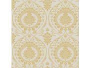 Tapety Yara Tapety dle materiálu Papírové tapety - Béžová předklížená zámecká tapeta na zeď DM4903, Damask, York Béžová předklížená zámecká tapeta na zeď DM4903, Damask, York