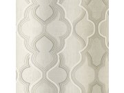 Přírodní krémová předklížená tapeta na zeď DM4941, Damask, York