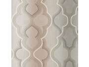 Hnědá předklížená tapeta na zeď, ombré ornamenty DM4943, Damask, York