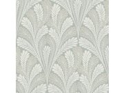 Zelená předklížená tapeta na zeď, listy DM5023, Damask, York