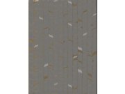 Šedozlatá vliesová tapeta na zeď, listy OS4203, Modern Nature II, York