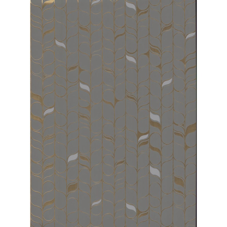 Šedozlatá vliesová tapeta na zeď, listy OS4203, Modern Nature II, York - Vliesové tapety