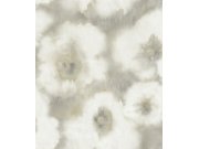 Tapety Yara Tapety dle materiálu Vliesové tapety - Šedo-béžová květinová vliesová tapeta na zeď, EV3962, Candice Olson Casual Elegance, York Šedo-béžová květinová vliesová tapeta na zeď, EV3962, Candice Olson Casual Elegance, York