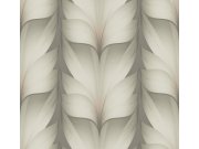 Hnědo-béžová geometrická vliesová tapeta na zeď, EV3952, Candice Olson Casual Elegance, York