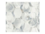 Šedomodrá tapeta, imitace mramorového obkladu OS4281, Modern nature II, York