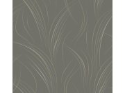 Elegantní šedá geometrická vliesová tapeta na zeď, EV3936, Candice Olson Casual Elegance, York