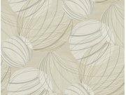 Béžová 3D geometrická vliesová tapeta na zeď, EV3908, Candice Olson Casual Elegance, York