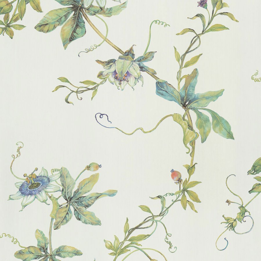 Bílá vliesová květinová tapeta na zeď, 220904, Preloved, BN Walls - Vliesové tapety