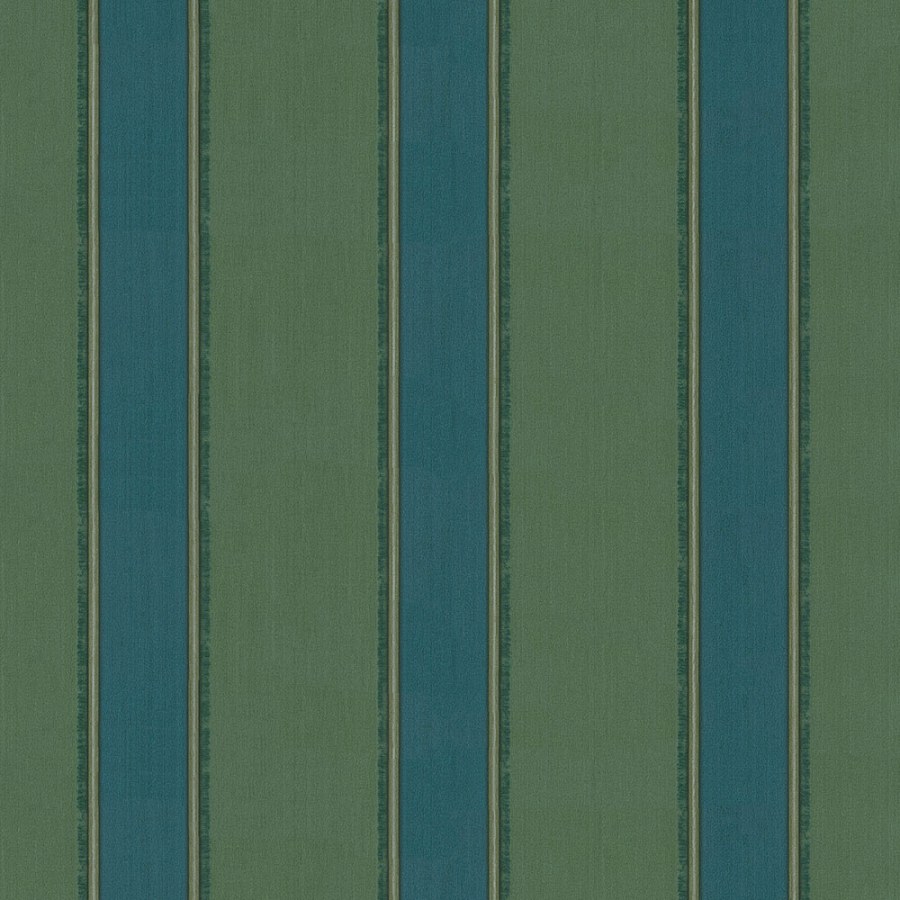 Zelená vliesová tapeta, Pruhy, 220912, Preloved, BN Walls - Vliesové tapety