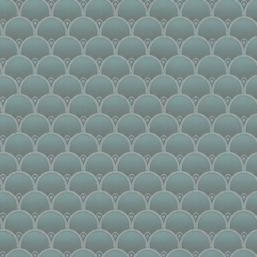 Zelená vliesová zámecká tapeta na zeď, 220924, Preloved, BN Walls - Vliesové tapety