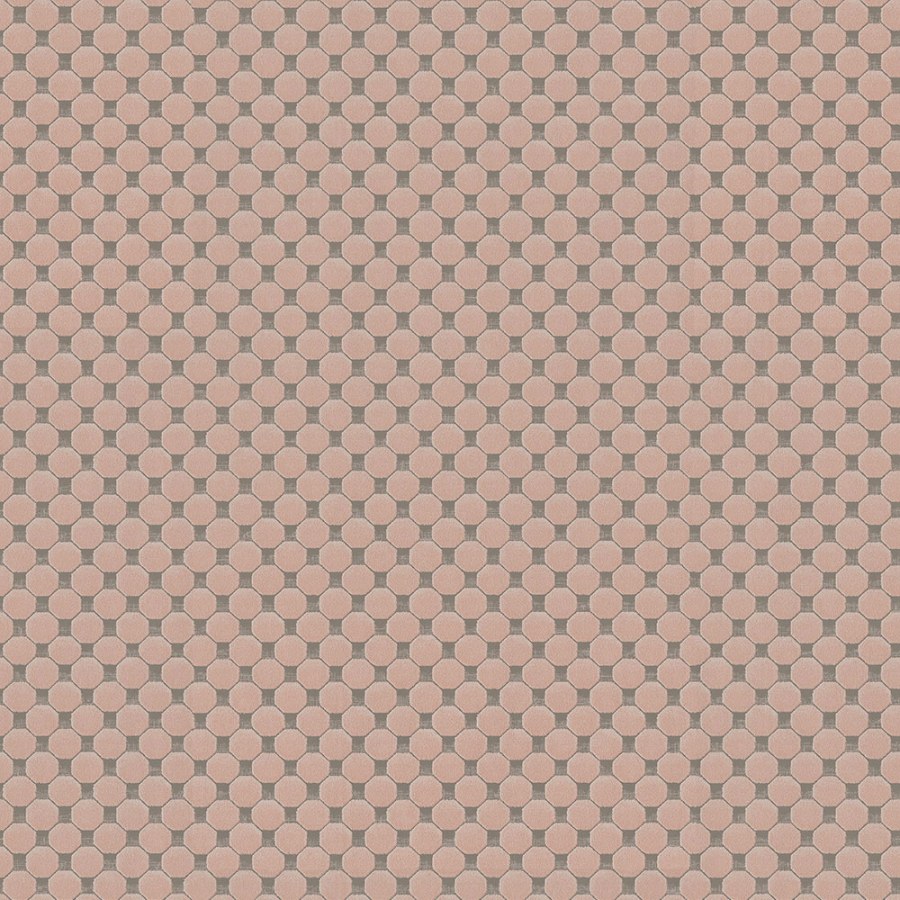 Růžová geometrická vliesová tapeta, 220964, Preloved, Inspire, BN Walls - Vliesové tapety