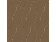 Metalická zlatá vliesová tapeta s vlnkami Y6201406, Dazzling Dimensions 2, York