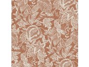 Cihlová vliesová tapeta s listy 171804, Vavex 2024