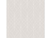 Béžová geometrická vliesová tapeta na zeď, M41907, Adéle, Ugépa