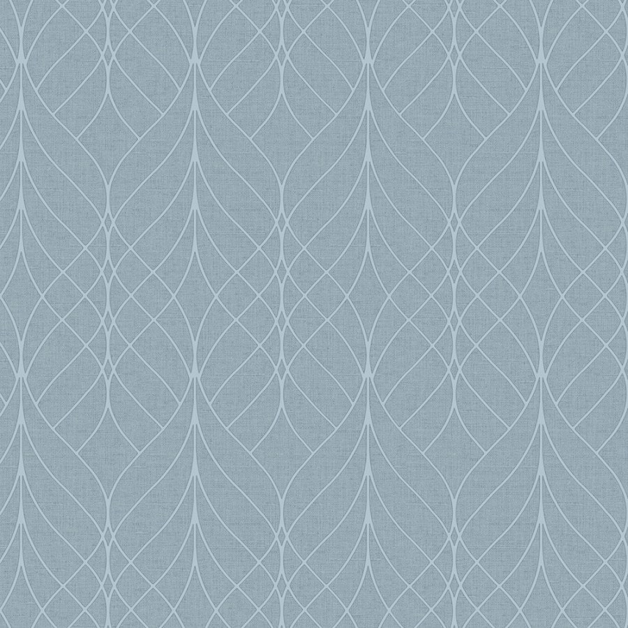 Modrá geometrická vliesová tapeta na zeď, M41991D, Adéle, Ugépa - Vliesové tapety