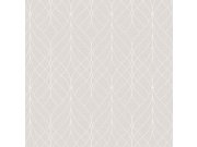 Béžová geometrická vliesová tapeta na zeď, M41997D, Adéle, Ugépa