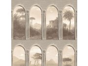 Béžová vliesová tapeta na zeď, Podloubí, M57007, Adéle, Ugépa