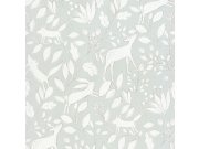 Tapety Yara Tapety dle materiálu Vliesové tapety - Šedá vliesová dětská tapeta s lesními zvířátky 220794, Doodleedo, BN Walls Šedá vliesová dětská tapeta s lesními zvířátky 220794, Doodleedo, BN Walls