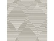 Geometrická vliesová tapeta na zeď šedá, AF24572, Affinity, Decoprint