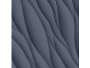 Strukturovaná vliesová tapeta modrá, vlnky, AF24532, Affinity, Decoprint