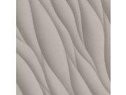 Strukturovaná vliesová tapeta šedá, vlnky, AF24531, Affinity, Decoprint