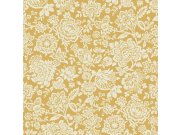 Okrovo-bílá vliesová květinová tapeta na zeď, 121072, Laura Ashley 3