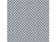 Šedo-bílá vliesová tapeta na zeď, listy, 119861, Laura Ashley 3