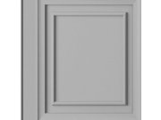 Stříbrná vliesová tapeta na zeď, 3D efekt obložení, 119845, Laura Ashley 3 Tapety Yara - Laura Ashley