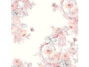 Vliesová obrazová tapeta na zeď listy 115279, Laura Ashley 2, Graham & Brown