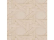 Krémová vliesová tapeta na zeď dřevo 221100, Rivièra Maison 3, BN Walls