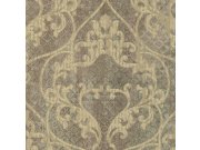 Hnědá vliesová zámecká tapeta, Ornamenty, 28508, Kaleido, Limonta