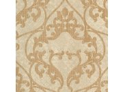 Béžová vliesová zámecká tapeta, Ornamenty, 28510, Kaleido, Limonta