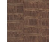 Luxusní geometrická tapeta na zeď hnědá 64610, Materea, Limonta