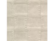 Luxusní vliesová tapeta na zeď imitace světle béžové kůže 64802, Materea, Limonta