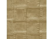 Luxusní vliesová tapeta na zeď imitace světle hnědé kůže 64807, Materea, Limonta