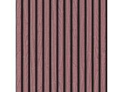 Luxusní hnědá vliesová tapeta, imitace dřeva, palubky, lamely, Z77551, Savana, Zambaiti Parati