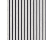 Luxusní šedá vliesová tapeta, imitace dřeva, palubky, lamely, Z77550, Savana, Zambaiti Parati