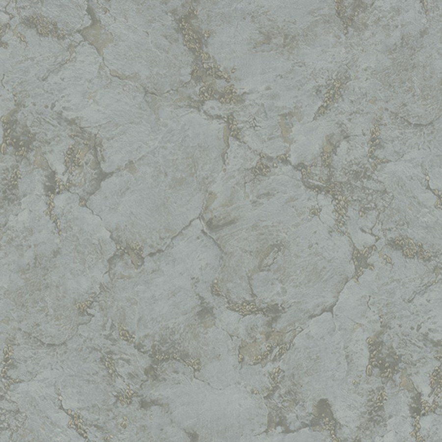 Luxusní zeleno-zlatá vliesová tapeta, štuk M13007, Murella Italia, Zambaiti Parati - Tapety na zeď