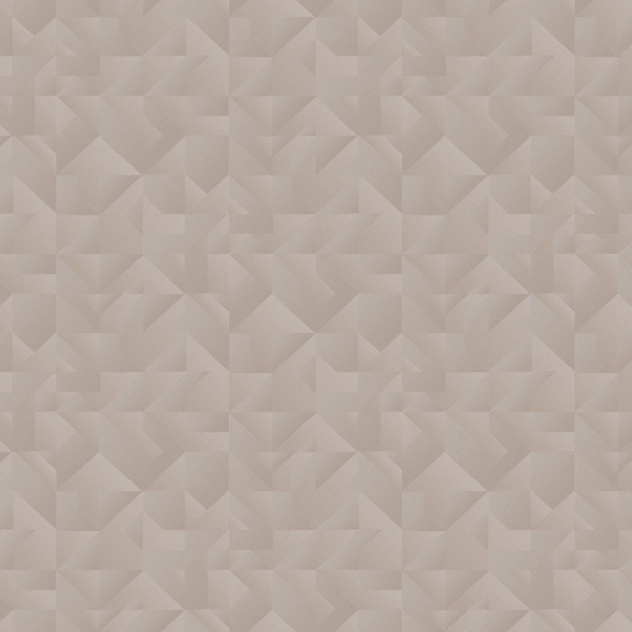 Luxusní béžová geometrická vliesová tapeta na zeď, Z54532, Fuksas, Zambaiti Parati - Vinylové tapety