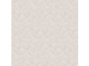 Luxusní krémová geometrická vliesová tapeta na zeď, Z54531, Fuksas, Zambaiti Parati